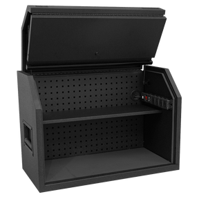 Sealey AP36HBE Superline PRO® Toolbox Hutch with Power Bar 910mm - AP36HBE - Sealey Tools UK - Trade Counter Direct