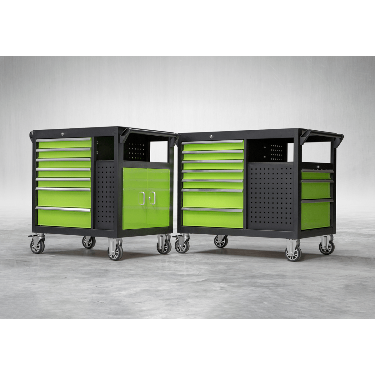 Sealey AP36MWS Premier™ Mobile Workstation with 7 Drawers & Cupboard 920mm - AP36MWS - Sealey Tools UK - Trade Counter Direct