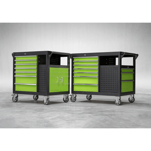Sealey AP36MWS Premier™ Mobile Workstation with 7 Drawers & Cupboard 920mm - AP36MWS - Sealey Tools UK - Trade Counter Direct