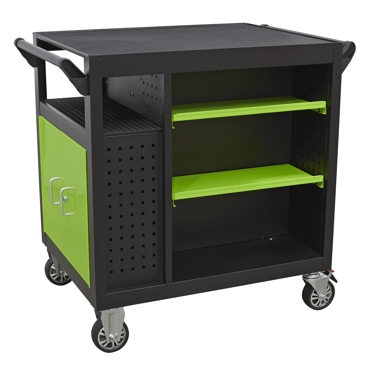 Sealey AP36MWS Premier™ Mobile Workstation with 7 Drawers & Cupboard 920mm - AP36MWS - Sealey Tools UK - Trade Counter Direct