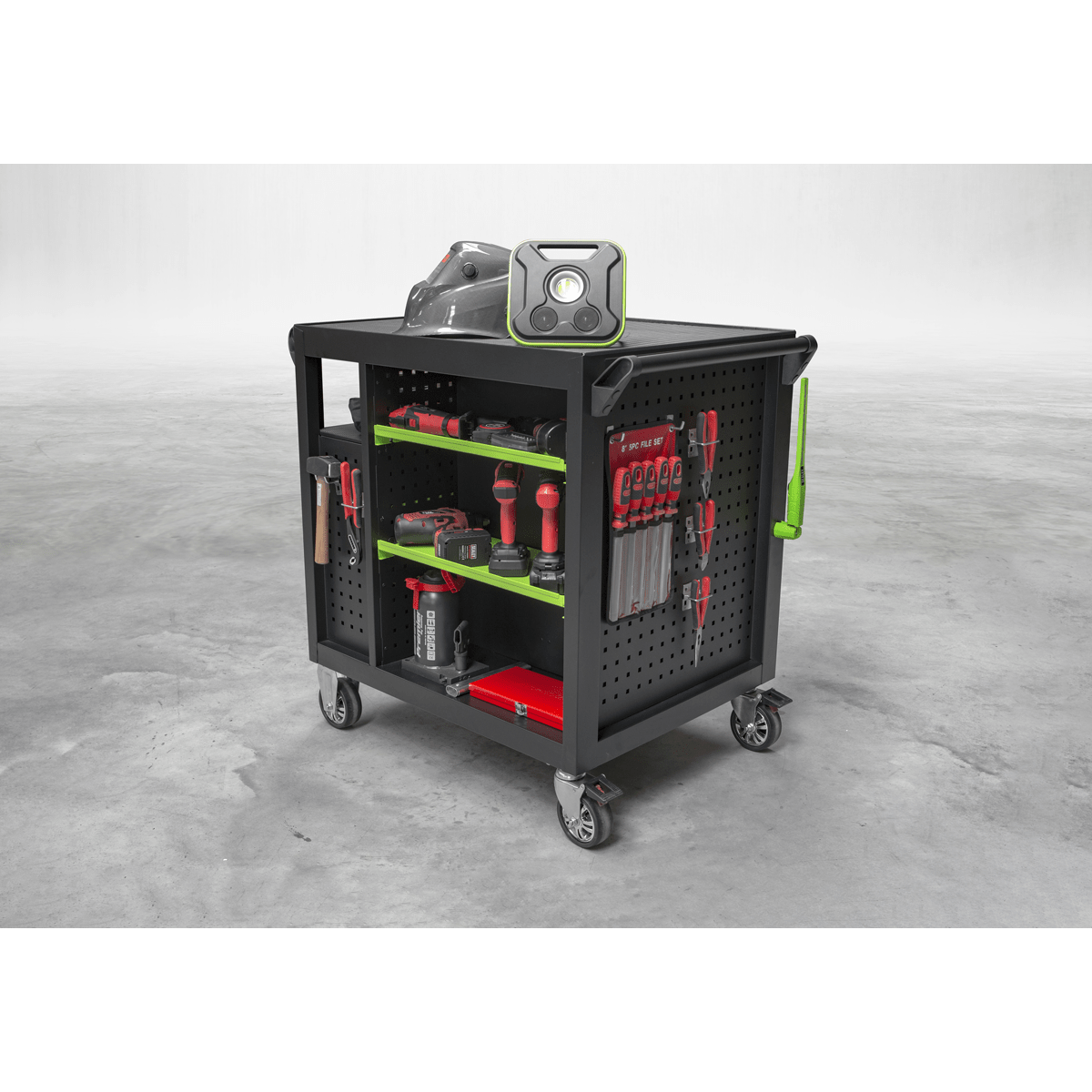 Sealey AP36MWS Premier™ Mobile Workstation with 7 Drawers & Cupboard 920mm - AP36MWS - Sealey Tools UK - Trade Counter Direct