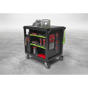 Sealey AP36MWS Premier™ Mobile Workstation with 7 Drawers & Cupboard 920mm - AP36MWS - Sealey Tools UK - Trade Counter Direct