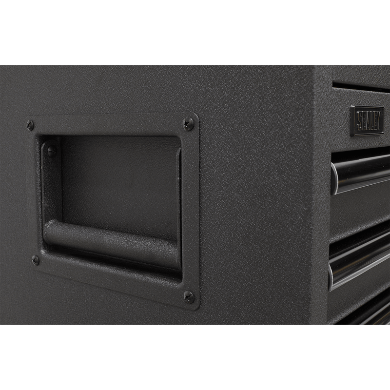 Sealey AP4106BE Superline PRO® Black Edition Topchest with 6 Soft Close Drawers & Power Bar 1030mm - AP4106BE - Sealey Tools UK - Trade Counter Direct
