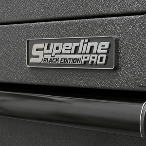 Sealey AP4106BE Superline PRO® Black Edition Topchest with 6 Soft Close Drawers & Power Bar 1030mm - AP4106BE - Sealey Tools UK - Trade Counter Direct