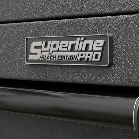 Sealey AP4106BE Superline PRO® Black Edition Topchest with 6 Soft Close Drawers & Power Bar 1030mm - AP4106BE - Sealey Tools UK - Trade Counter Direct
