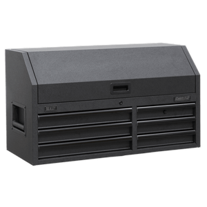 Sealey AP4106BE Superline PRO® Black Edition Topchest with 6 Soft Close Drawers & Power Bar 1030mm - AP4106BE - Sealey Tools UK - Trade Counter Direct