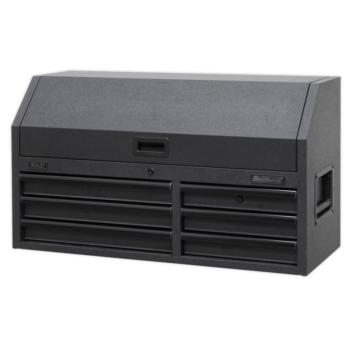 Sealey AP4106BE Superline PRO® Black Edition Topchest with 6 Soft Close Drawers & Power Bar 1030mm - AP4106BE - Sealey Tools UK - Trade Counter Direct
