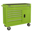 Sealey AP4106HV American PRO® Rollcab 6 Drawer - Green - AP4106HV - Sealey Tools UK - Trade Counter Direct
