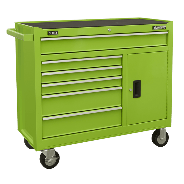 Sealey AP4106HV American PRO® Rollcab 6 Drawer - Green - AP4106HV - Sealey Tools UK - Trade Counter Direct