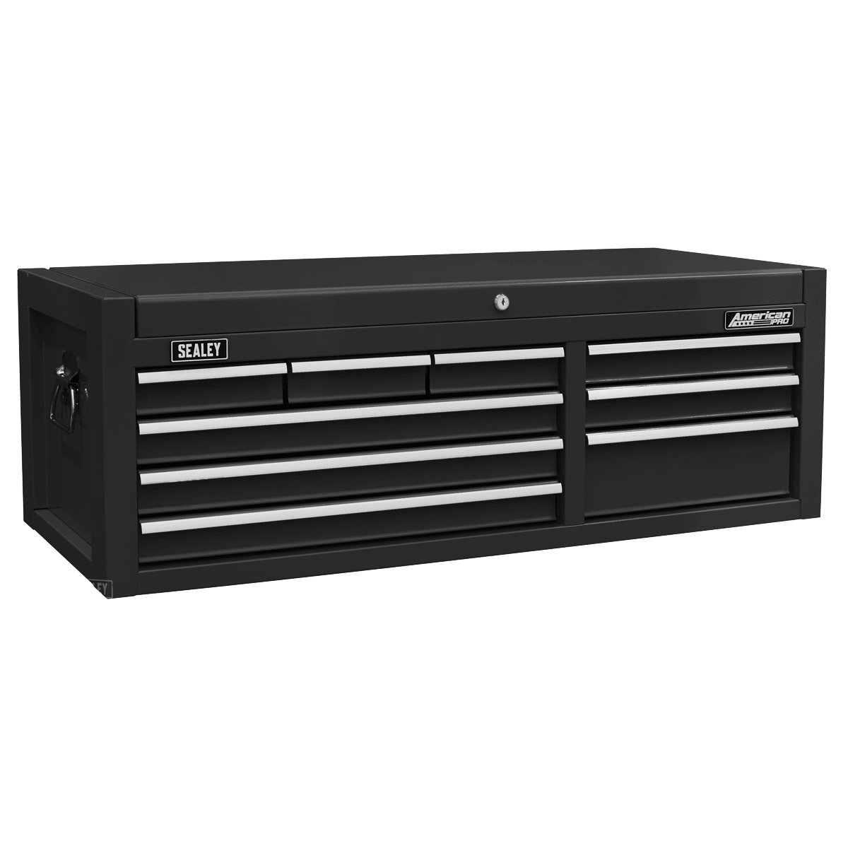 Sealey AP4109B American PRO® Topchest 9 Drawer - Black - AP4109B - Sealey Tools UK - Trade Counter Direct