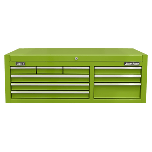 Sealey AP4109HV American PRO® Topchest 9 Drawer - Green - AP4109HV - Sealey Tools UK - Trade Counter Direct