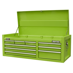 Sealey AP4109HV American PRO® Topchest 9 Drawer - Green - AP4109HV - Sealey Tools UK - Trade Counter Direct