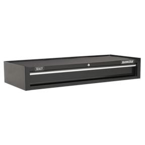 Sealey AP41119B Mid - Box 1 Drawer with Ball Bearing Slides Heavy - Duty - Black - AP41119B - Sealey Tools UK - Trade Counter Direct