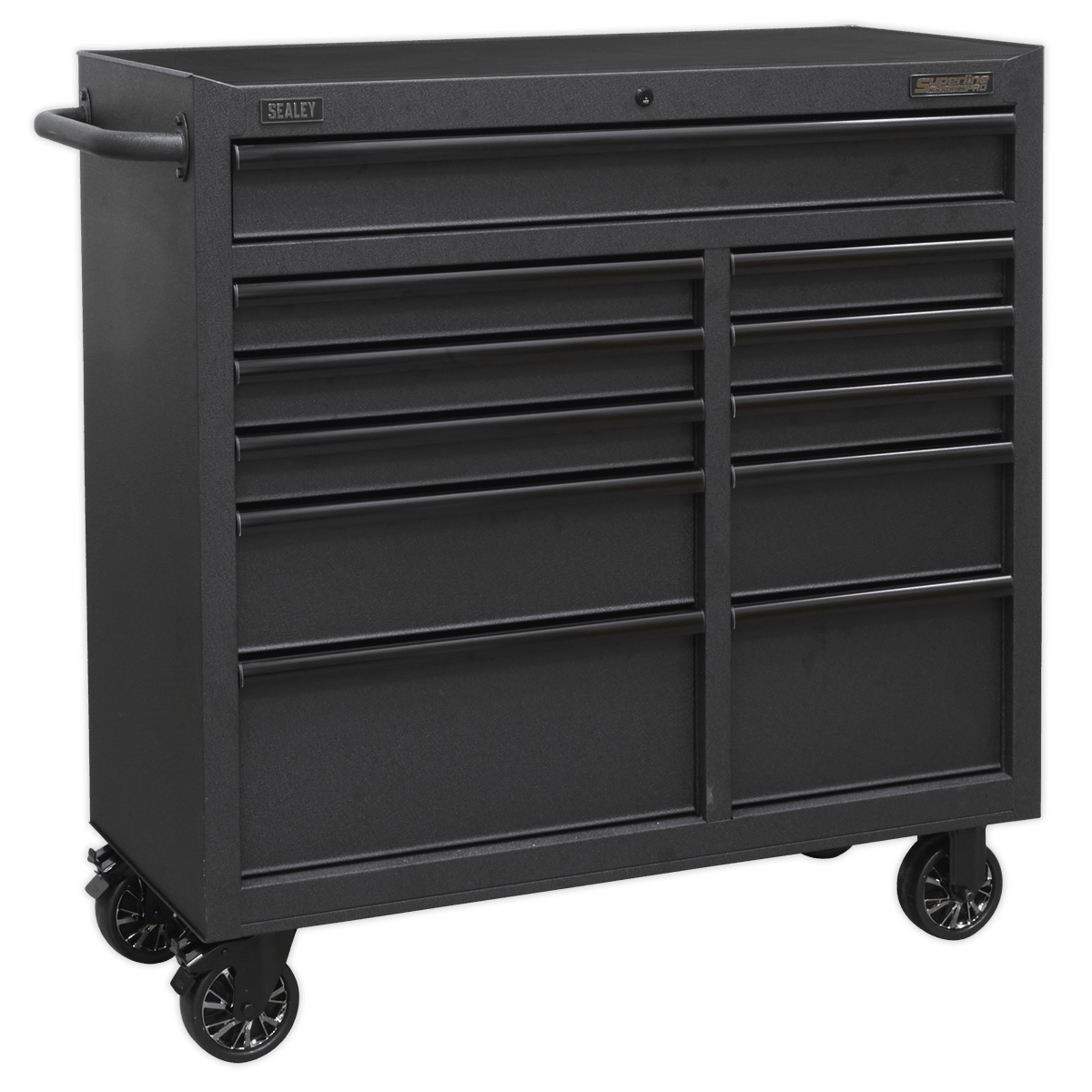 Sealey AP4111BE Rollcab 11 Drawer 1040mm with Soft Close Drawers - AP4111BE - Sealey Tools UK - Trade Counter Direct
