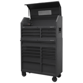 Sealey AP41BESTACK Tool Chest 17 Drawer Combination Soft Close Drawers with Power Bar - AP41BESTACK - Sealey Tools UK - Trade Counter Direct