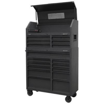 Sealey AP41BESTACK Tool Chest 17 Drawer Combination Soft Close Drawers with Power Bar - AP41BESTACK - Sealey Tools UK - Trade Counter Direct