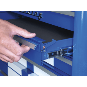 Sealey AP41COMBOBWS Premier™ Retro Style Wide Topchest & Rollcab Combination 10 Drawer Blue with White Stripes - AP41COMBOBWS - Sealey Tools UK - Trade Counter Direct