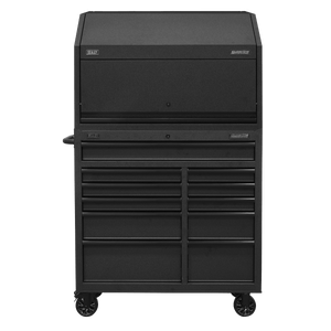 Sealey AP41HBESTACK Superline PRO® Hutch Toolbox & Rollcab Combo 1030mm 11 Drawer - AP41HBESTACK - Sealey Tools UK - Trade Counter Direct