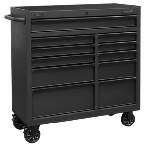 Sealey AP41HBESTACK Superline PRO® Hutch Toolbox & Rollcab Combo 1030mm 11 Drawer - AP41HBESTACK - Sealey Tools UK - Trade Counter Direct