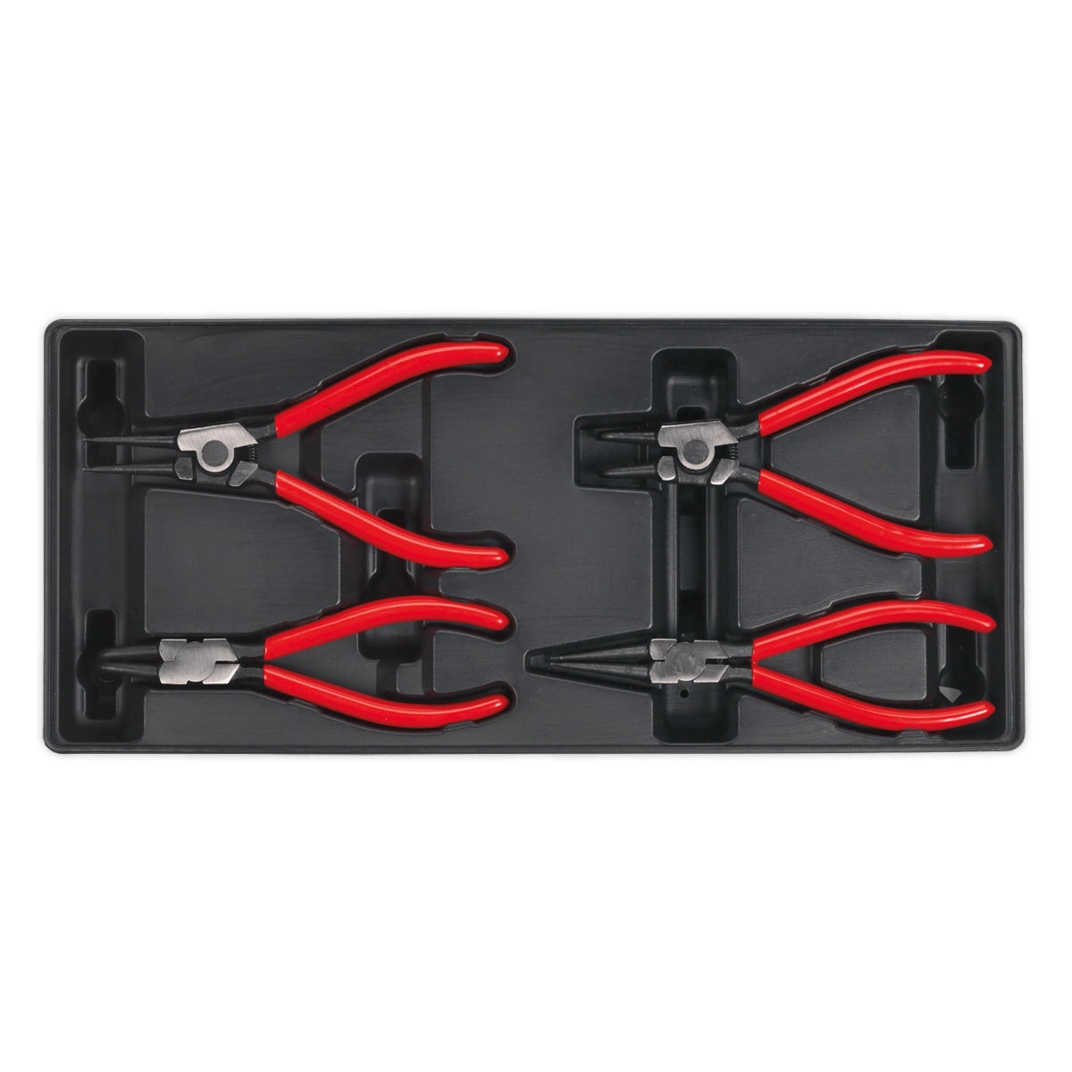 Sealey AP41STACKBCOMBO American PRO® Topchest & Rollcab Combination 15 Drawer with 117pc Tool Kit - Black - AP41STACKBCOMBO - Sealey Tools UK - Trade Counter Direct