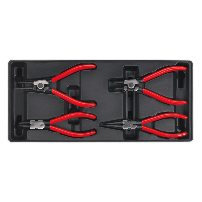 Sealey AP41STACKBCOMBO American PRO® Topchest & Rollcab Combination 15 Drawer with 117pc Tool Kit - Black - AP41STACKBCOMBO - Sealey Tools UK - Trade Counter Direct