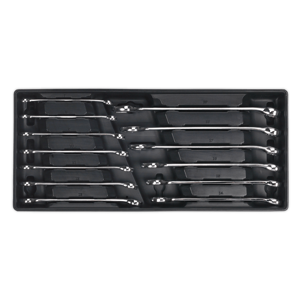 Sealey AP41STACKBCOMBO American PRO® Topchest & Rollcab Combination 15 Drawer with 117pc Tool Kit - Black - AP41STACKBCOMBO - Sealey Tools UK - Trade Counter Direct