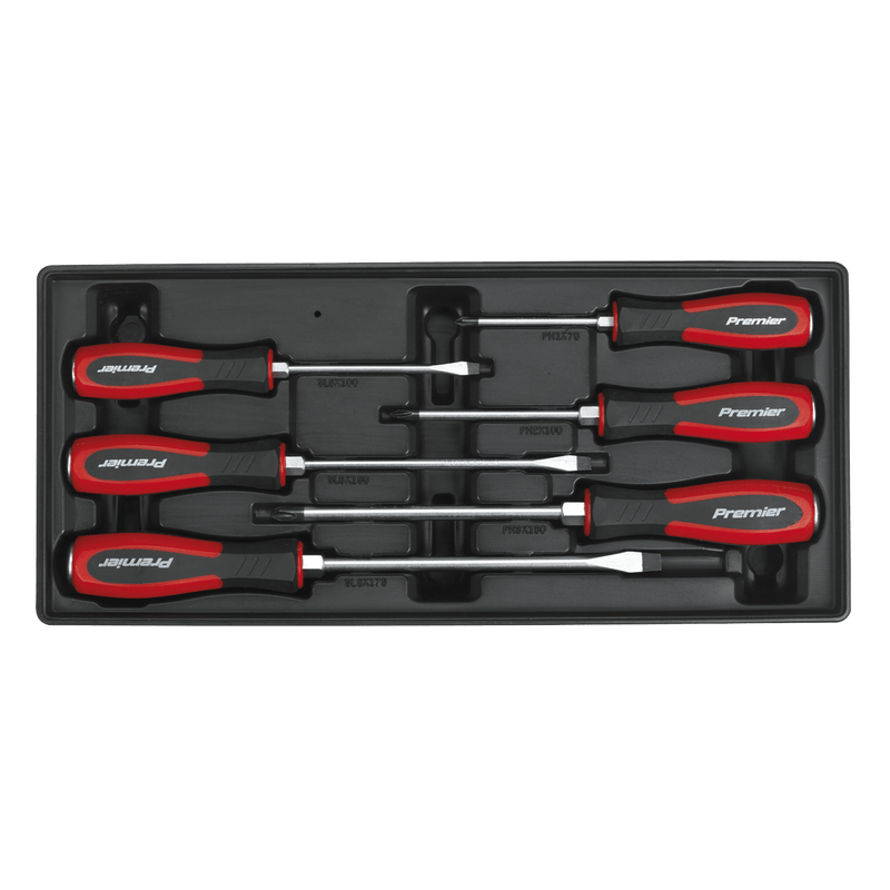 Sealey AP41STACKBCOMBO American PRO® Topchest & Rollcab Combination 15 Drawer with 117pc Tool Kit - Black - AP41STACKBCOMBO - Sealey Tools UK - Trade Counter Direct