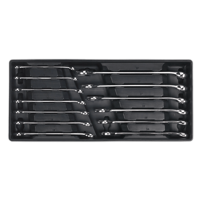 Sealey AP41STACKHVCOMBO American PRO® Topchest & Rollcab Combination 15 Drawer with 117pc Tool Kit- Green - AP41STACKHVCOMBO - Sealey Tools UK - Trade Counter Direct