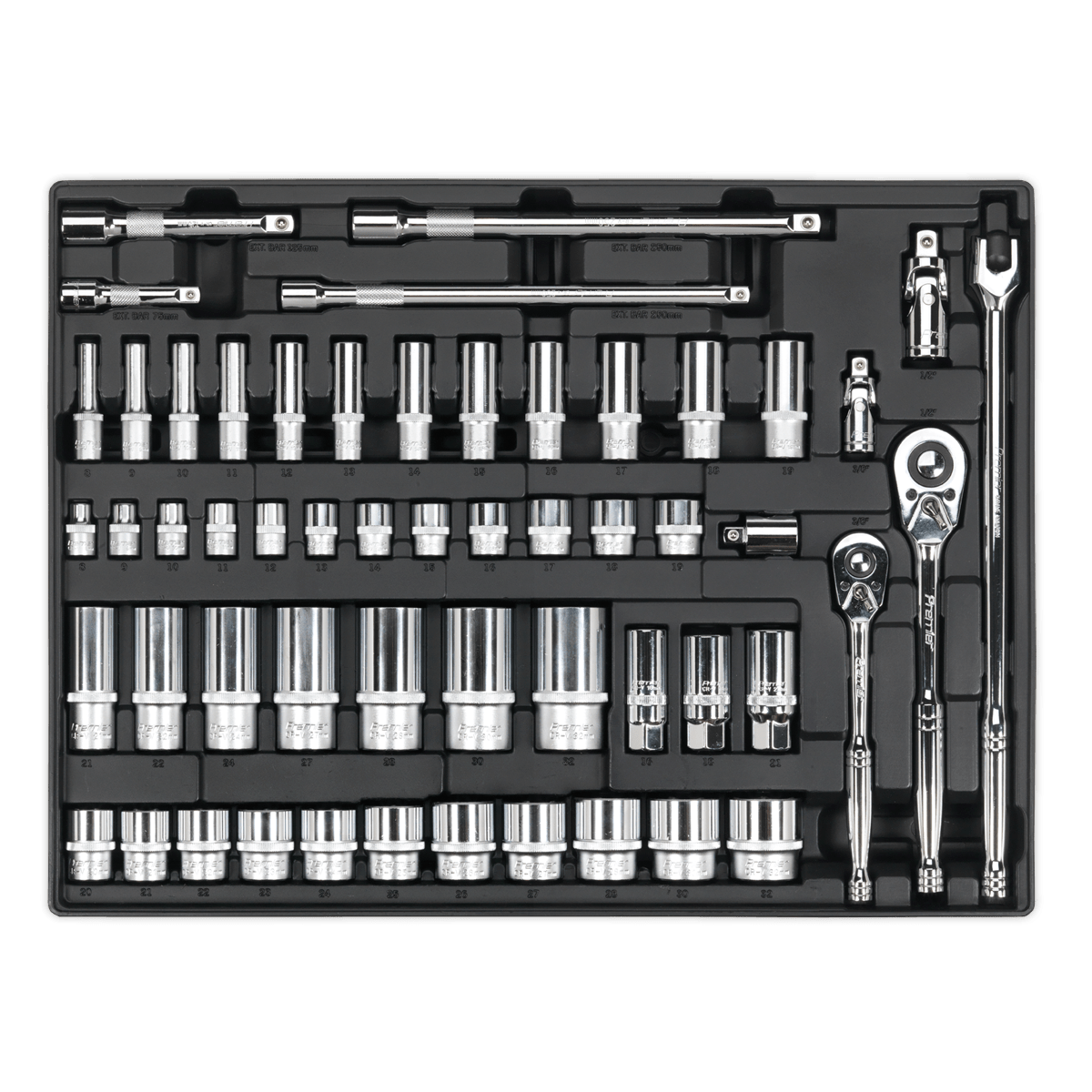 Sealey AP41STACKHVCOMBO American PRO® Topchest & Rollcab Combination 15 Drawer with 117pc Tool Kit- Green - AP41STACKHVCOMBO - Sealey Tools UK - Trade Counter Direct