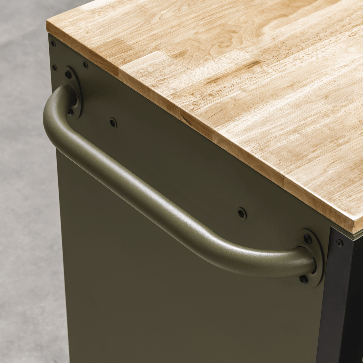 Sealey AP5210KBE Superline PRO® Mobile Trolley with Wooden Worktop & Power Bar 10 Drawer 1320mm - AP5210KBE - Sealey Tools UK - Trade Counter Direct