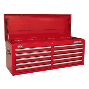 Sealey AP5210T Superline PRO® Topchest 10 Drawer - Red - AP5210T - Sealey Tools UK - Trade Counter Direct