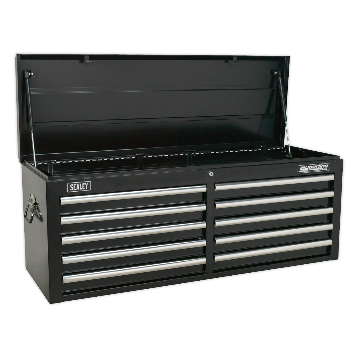 Sealey AP5210TB Superline PRO® Topchest 10 Drawer - Black - AP5210TB - Sealey Tools UK - Trade Counter Direct