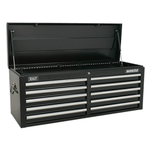 Sealey AP5210TB Superline PRO® Topchest 10 Drawer - Black - AP5210TB - Sealey Tools UK - Trade Counter Direct