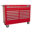 Sealey AP5213T Superline PRO® Rollcab 13 Drawer - Red - AP5213T - Sealey Tools UK - Trade Counter Direct