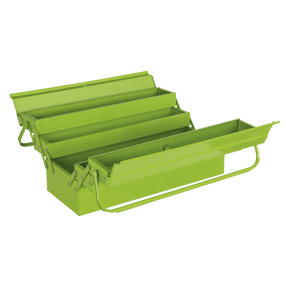 Sealey AP521HV Cantilever Toolbox 4 Tray 530mm Hi - Vis Green - AP521HV - Sealey Tools UK - Trade Counter Direct