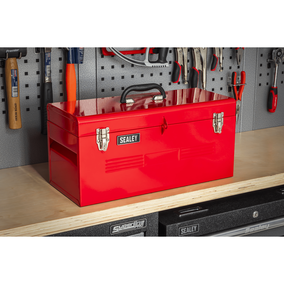Sealey AP533 Toolbox with Tote Tray 510mm - AP533 - Sealey Tools UK - Trade Counter Direct