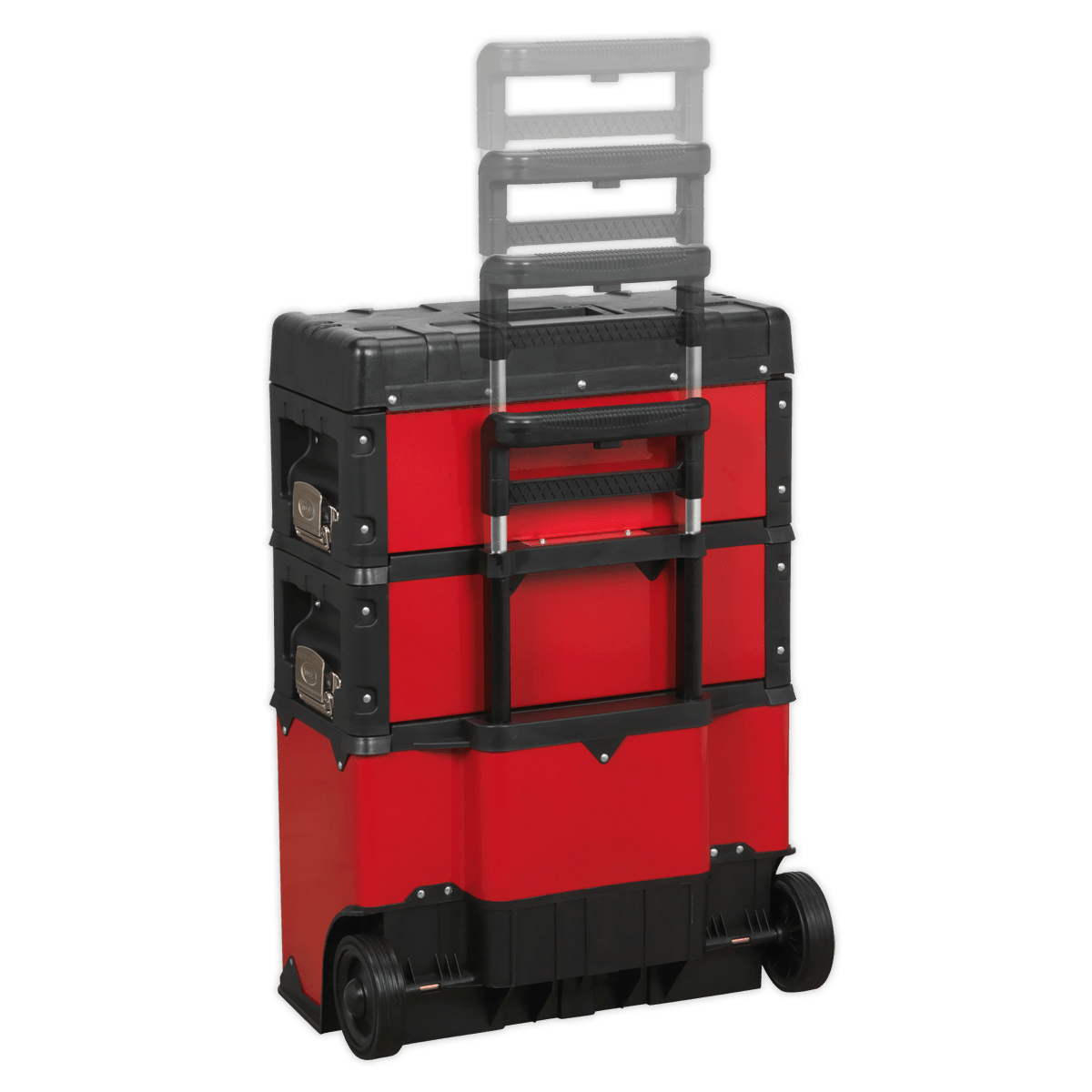 Sealey AP548 Mobile Steel/Composite Toolbox with 3 Compartments - AP548 - Sealey Tools UK - Trade Counter Direct