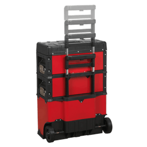 Sealey AP548 Mobile Steel/Composite Toolbox with 3 Compartments - AP548 - Sealey Tools UK - Trade Counter Direct