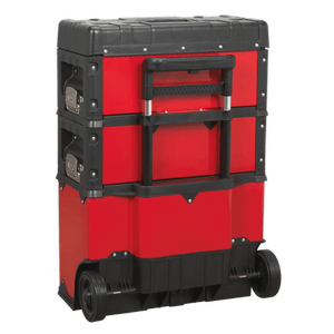 Sealey AP548 Mobile Steel/Composite Toolbox with 3 Compartments - AP548 - Sealey Tools UK - Trade Counter Direct