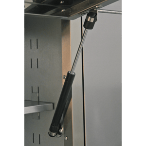 Sealey AP5520SS Premier™ Mobile Stainless Steel Tool Cabinet 10 Drawer with Backboard & 2 Wall Cupboards - AP5520SS - Sealey Tools UK - Trade Counter Direct