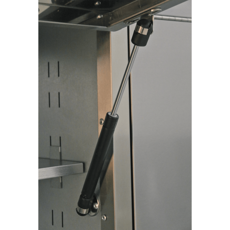 Sealey AP5520SS Premier™ Mobile Stainless Steel Tool Cabinet 10 Drawer with Backboard & 2 Wall Cupboards - AP5520SS - Sealey Tools UK - Trade Counter Direct