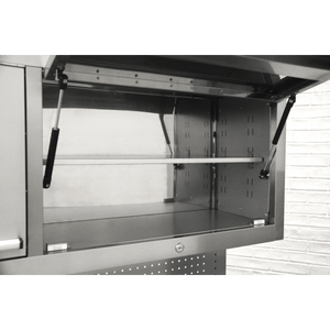 Sealey AP5520SS Premier™ Mobile Stainless Steel Tool Cabinet 10 Drawer with Backboard & 2 Wall Cupboards - AP5520SS - Sealey Tools UK - Trade Counter Direct
