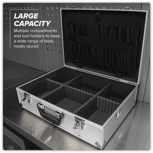 Sealey AP603 Aluminium Tool Case with Square Edges - AP603 - Sealey Tools UK - Trade Counter Direct
