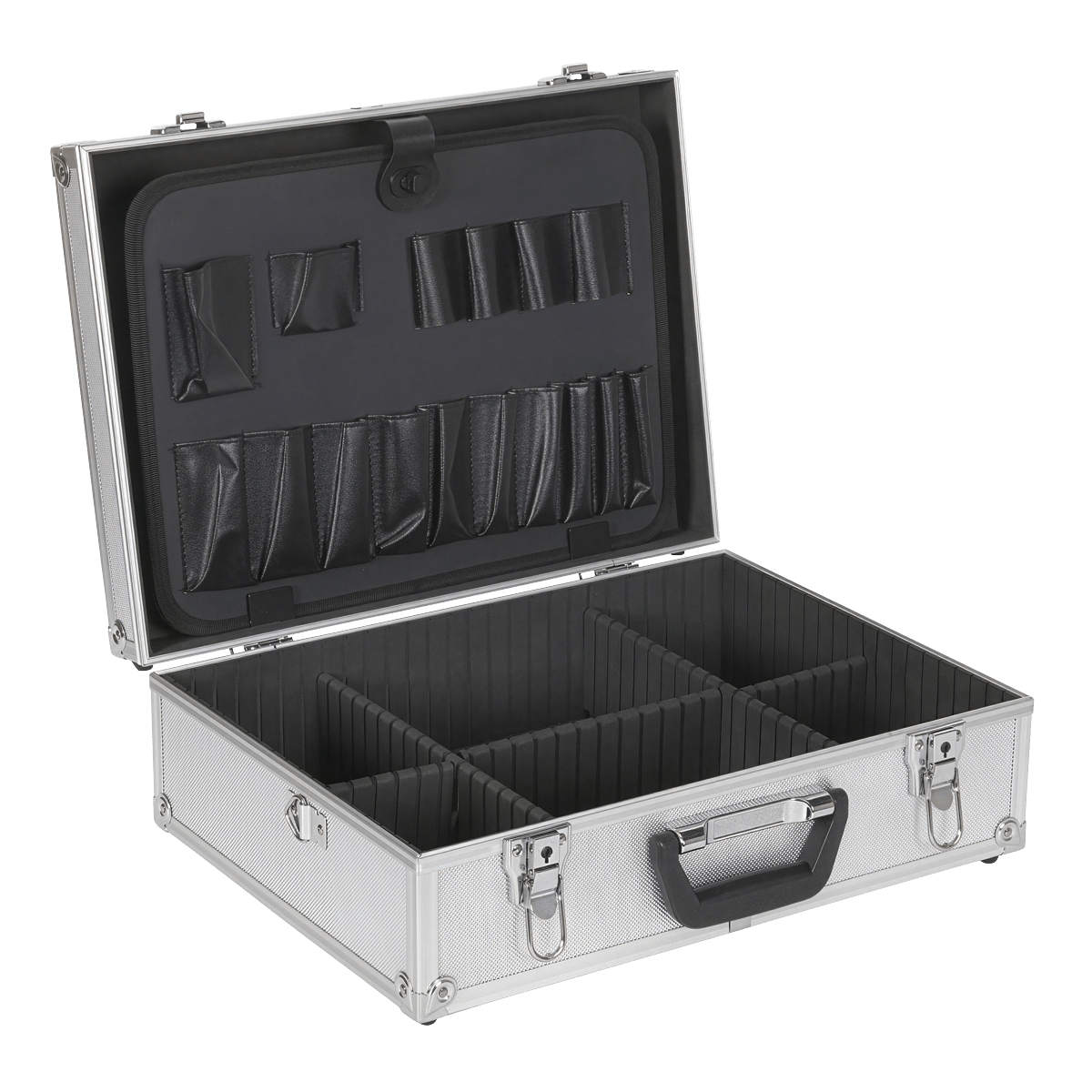 Sealey AP603 Aluminium Tool Case with Square Edges - AP603 - Sealey Tools UK - Trade Counter Direct