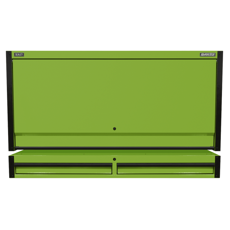 Sealey AP6103BE Superline PRO® Black Edition Top Hutch & 2 Drawer Riser 1549mm - AP6103BE - Sealey Tools UK - Trade Counter Direct
