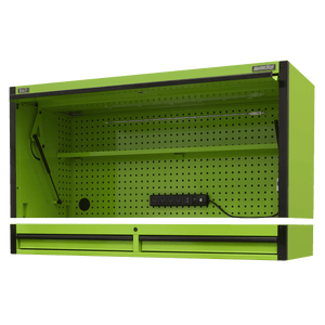 Sealey AP6103BE Superline PRO® Black Edition Top Hutch & 2 Drawer Riser 1549mm - AP6103BE - Sealey Tools UK - Trade Counter Direct