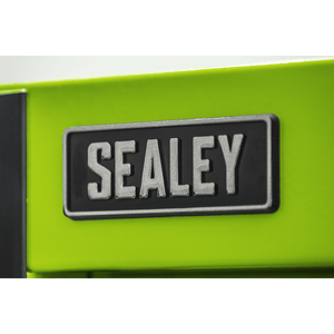 Sealey AP6103BE Superline PRO® Black Edition Top Hutch & 2 Drawer Riser 1549mm - AP6103BE - Sealey Tools UK - Trade Counter Direct
