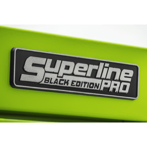 Sealey AP6103BE Superline PRO® Black Edition Top Hutch & 2 Drawer Riser 1549mm - AP6103BE - Sealey Tools UK - Trade Counter Direct