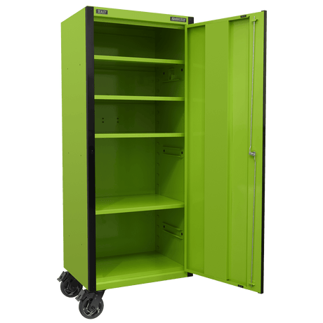 Sealey AP6104BE Superline PRO® Black Edition Side Locker with Castors 1864mm - AP6104BE - Sealey Tools UK - Trade Counter Direct