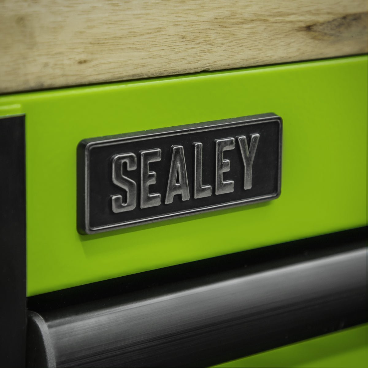 Sealey AP6115BE 15 Drawer Mobile Trolley with Wooden Worktop 1549mm - AP6115BE - Sealey Tools UK - Trade Counter Direct